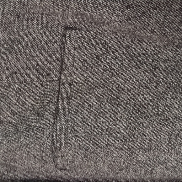 RW & CO* soft gray heathered work career dress trouser side zip/button 4pkt - Picture 6 of 6